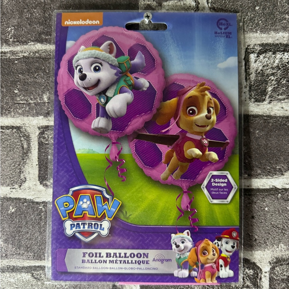 Paw Patrol Birthday Balloons NEW Sealed